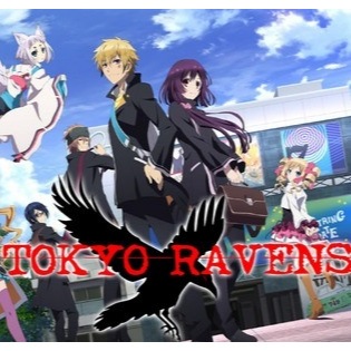 Kaset Film Serial Anime Tokyo Ravens 3 Disc Kartun Animasi
