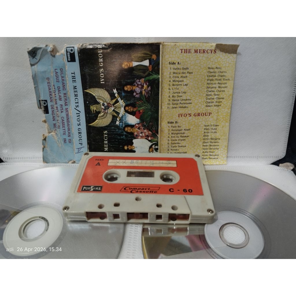 kaset pita THE MERCY - IVO GROUP