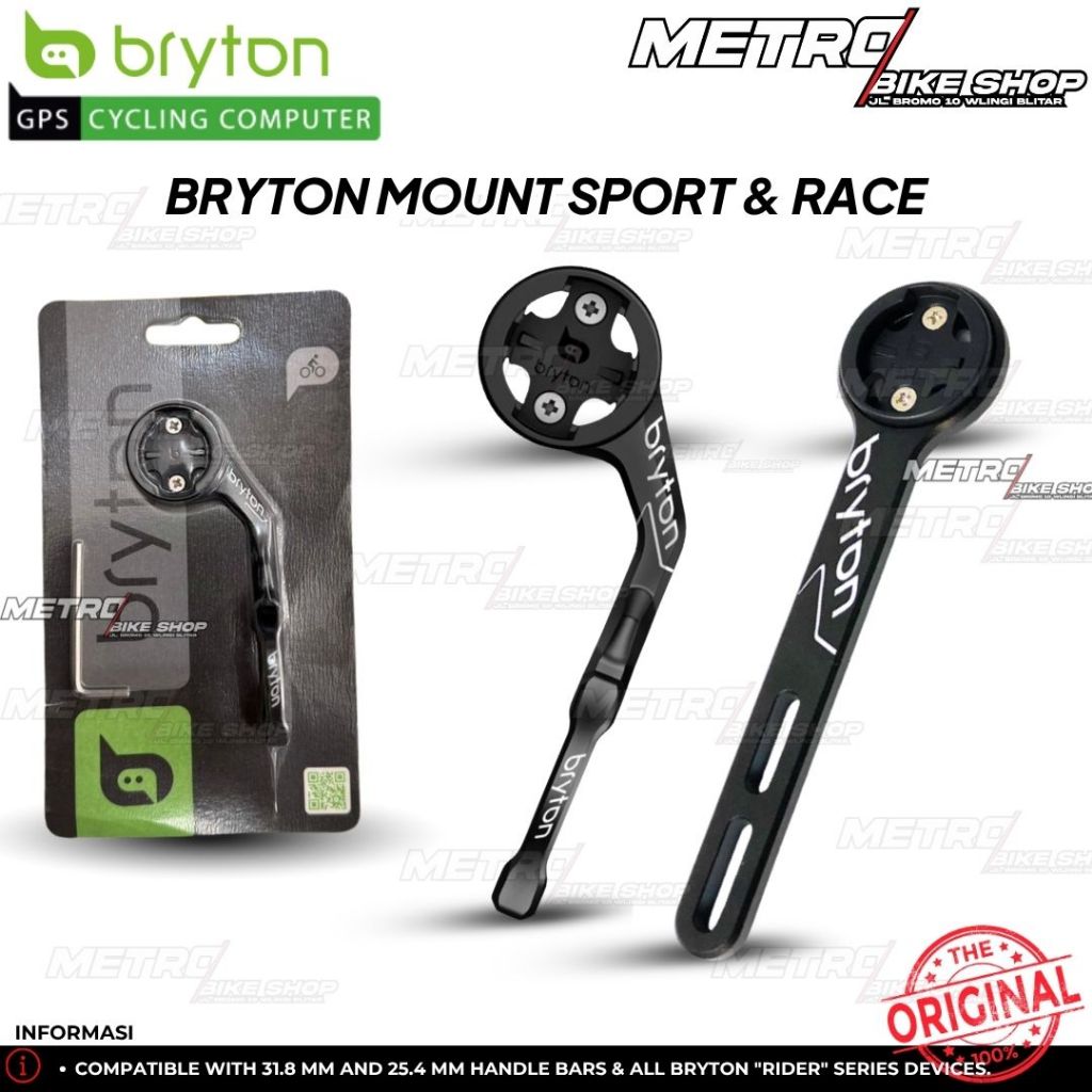 Bryton Mount Aero handlebars Mounting Bryton sports