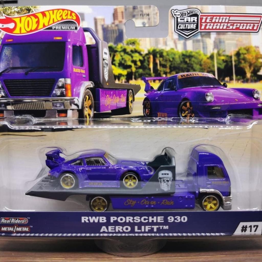 New Hot Wheels Team Transport Porsche Rwb 930 Aero Lift Hotwheels