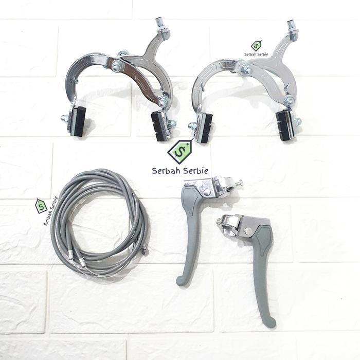 Rem U Brake Set U-Brake Sepeda Bmx Anak Mini 12 16 18 20 24 26 Jengki