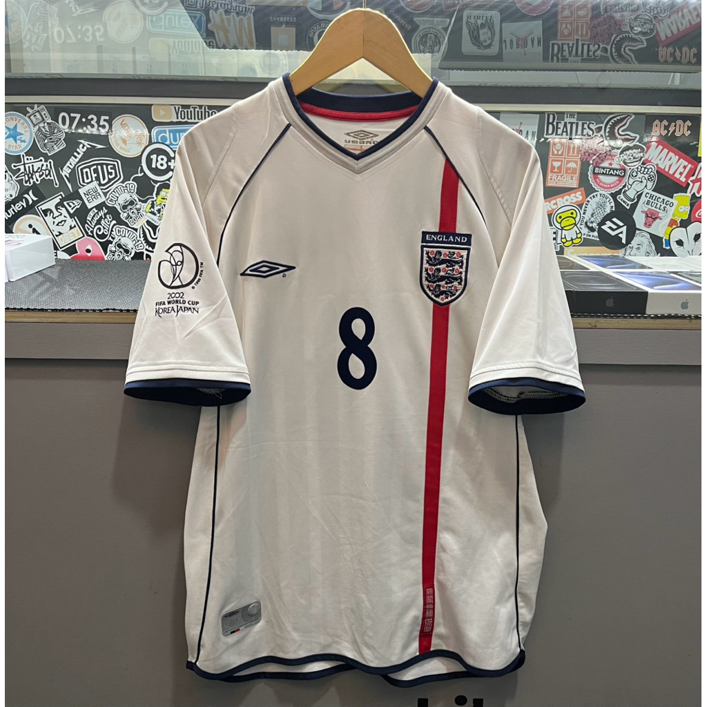 Jersey England 2002 Scholes