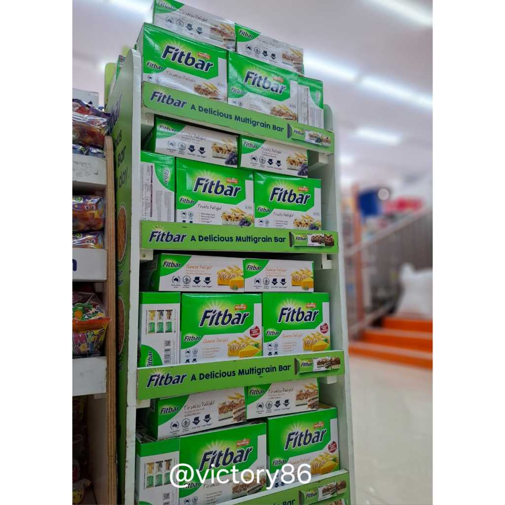 Snack Diet FITBAR 1BOX 20 Gr x 5 Pcs - Camilan Diet Sehat