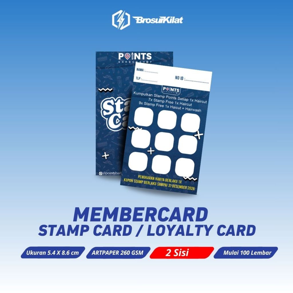 Member Card / Loyalty Card / Stamp Card