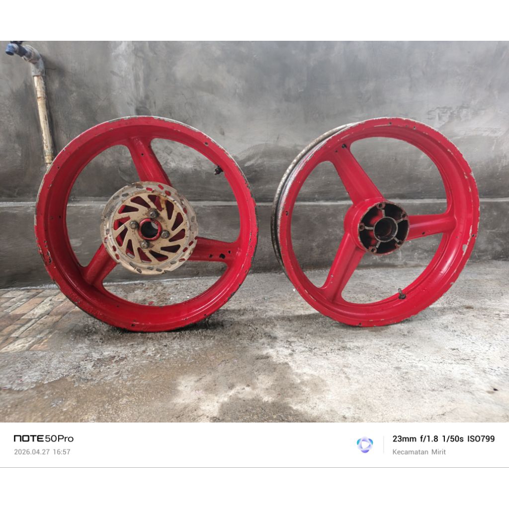 velg tapak lebar vixion