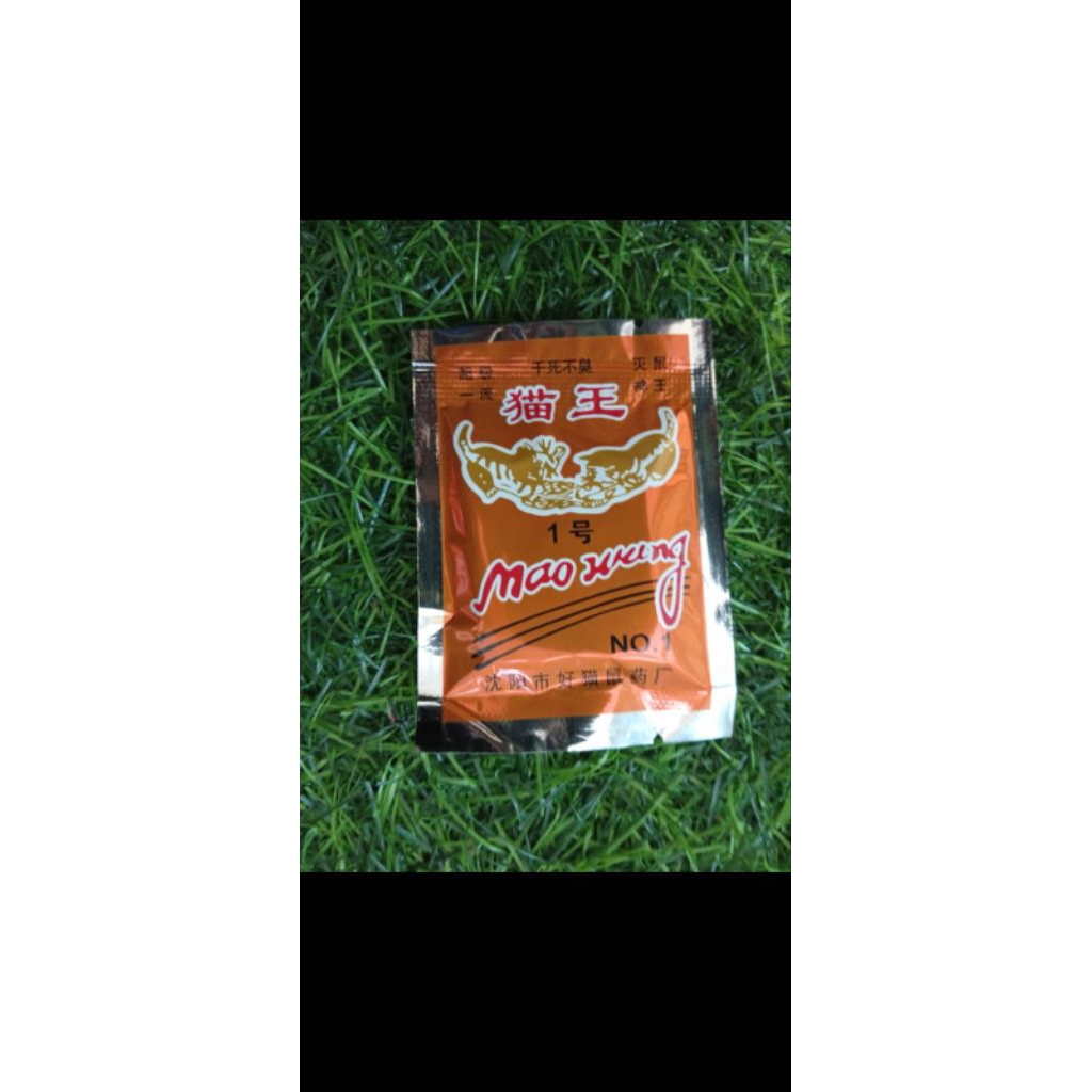 Racun tikus mao wang orange kucing emas ampuh