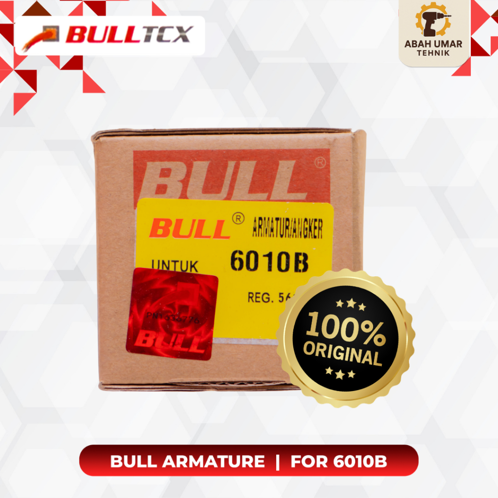 Armature Angker Mesin Bor 10mm Makita 6010B Bull Original Sparepart
