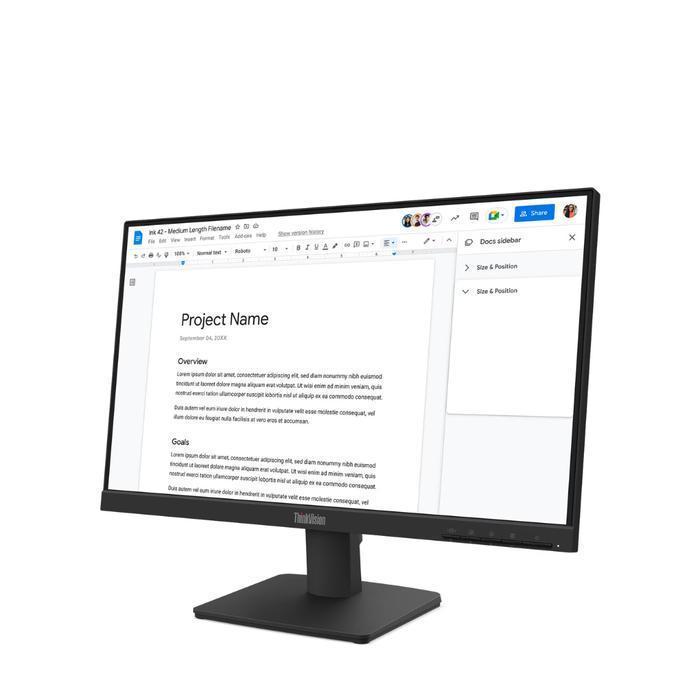 Lenovo Monitor ThinkVision S22-4e