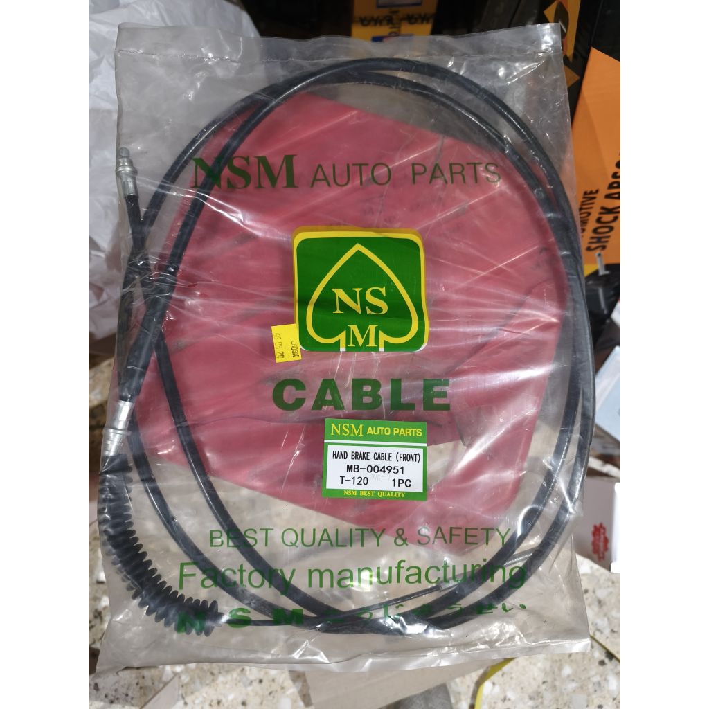 kabel rem tangan T120 depan colt T120 1974-1980