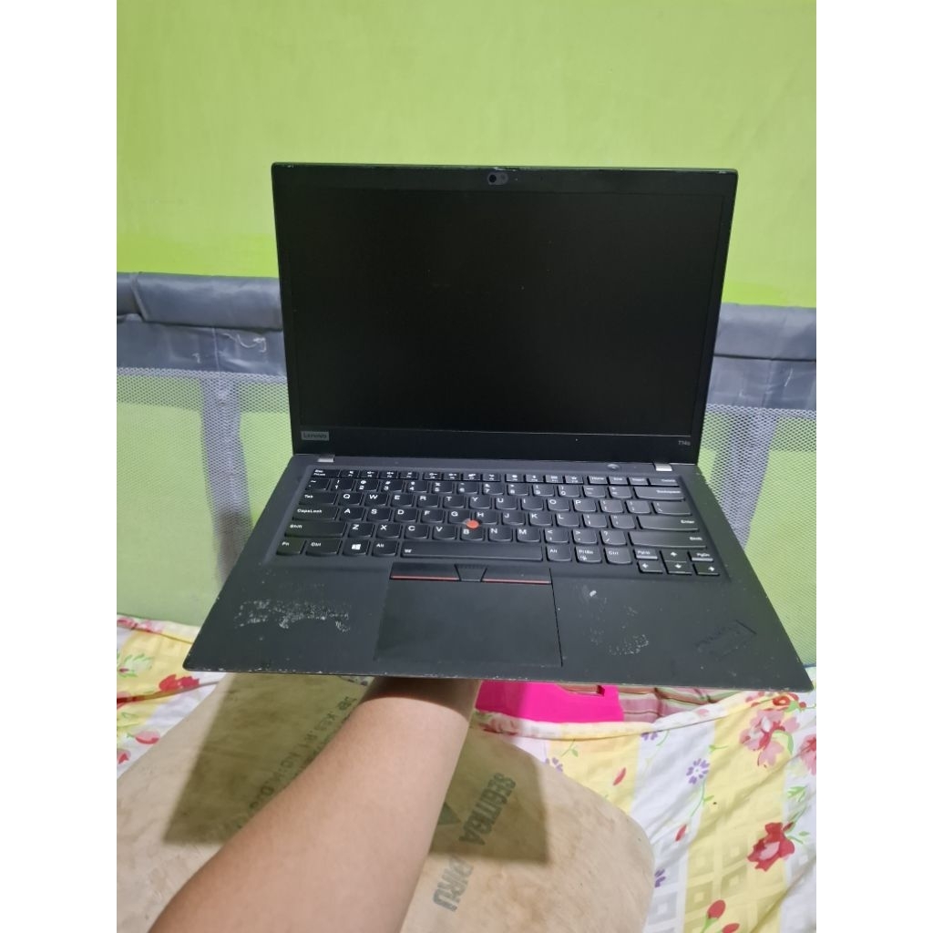 LAPTOP THINKPAD T14S GEN 1 i7 GEN 10 BAHAN PIKIRAN, KONDISI MATOT ADA BEKAS KEBAKAR