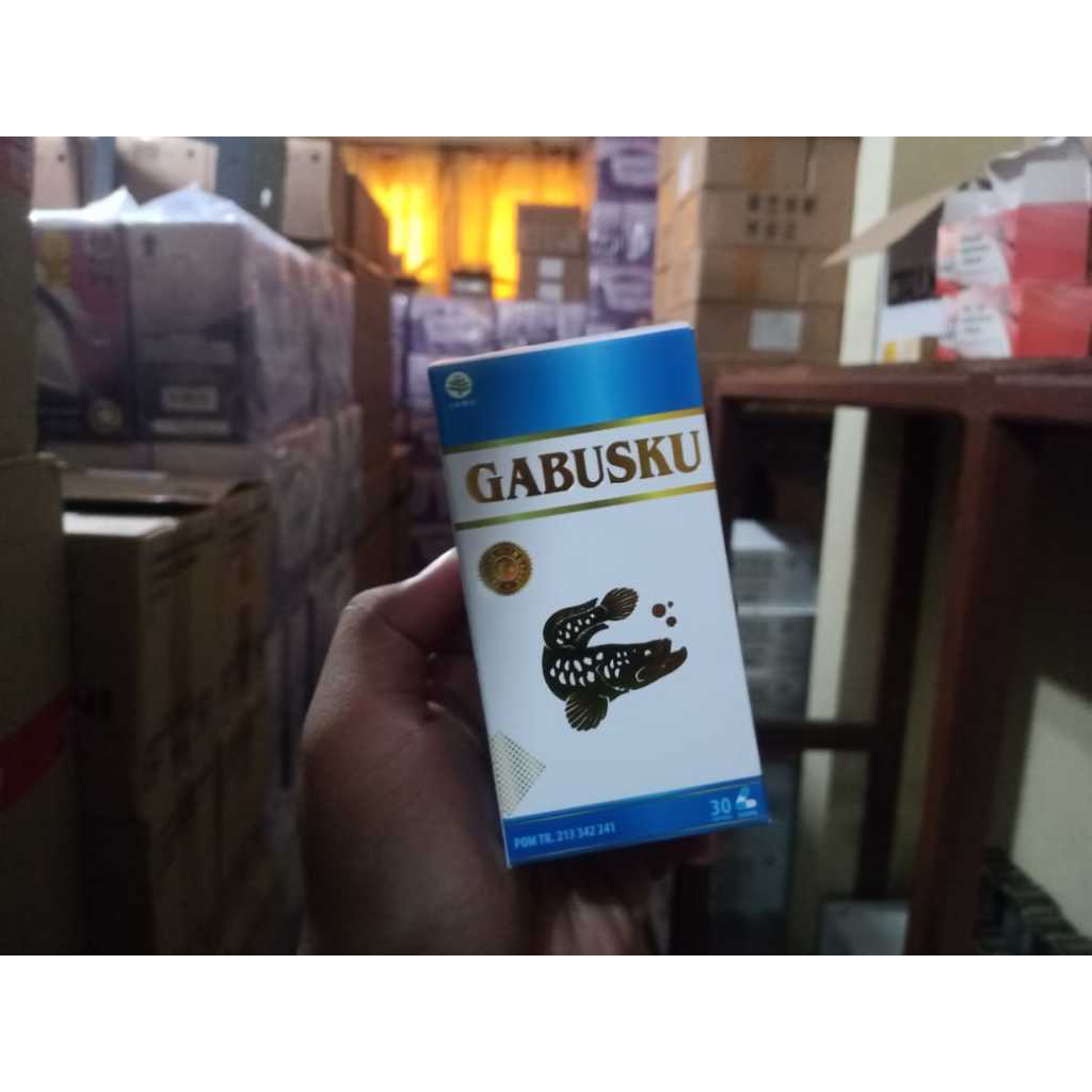Gabusku 30 Kapsul Ekstrak Ikan Gabus Original