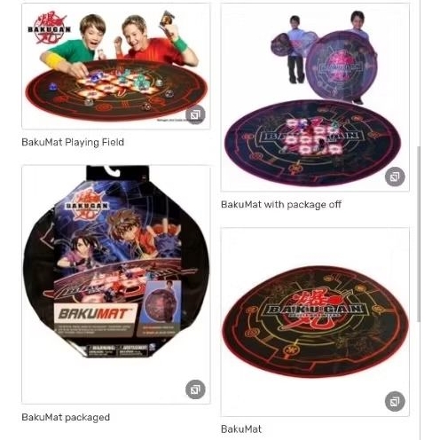 Bakugan Mat Bakumat Arena Bakugan