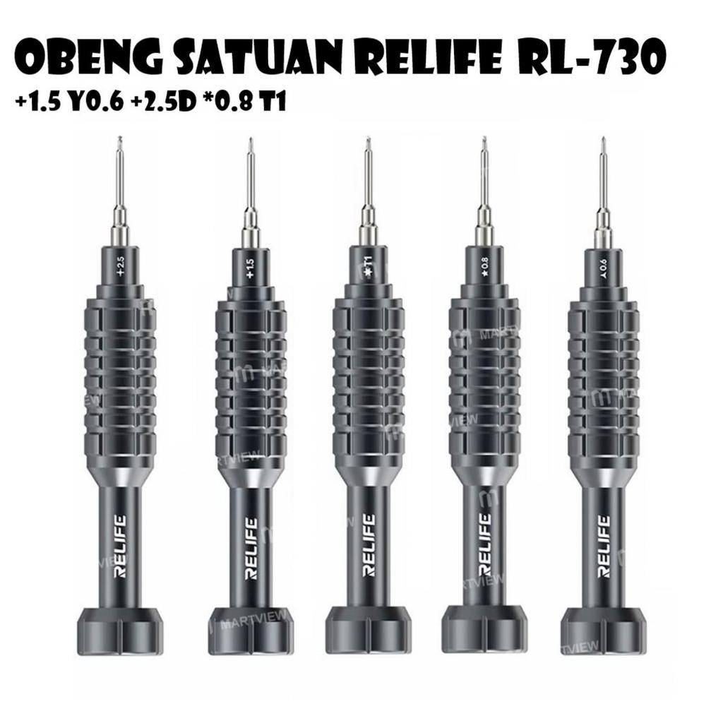 Obeng Relife RL-730 +1.5 / 0.8 / Y0.6 Screwdriver Presisi Obeng HP