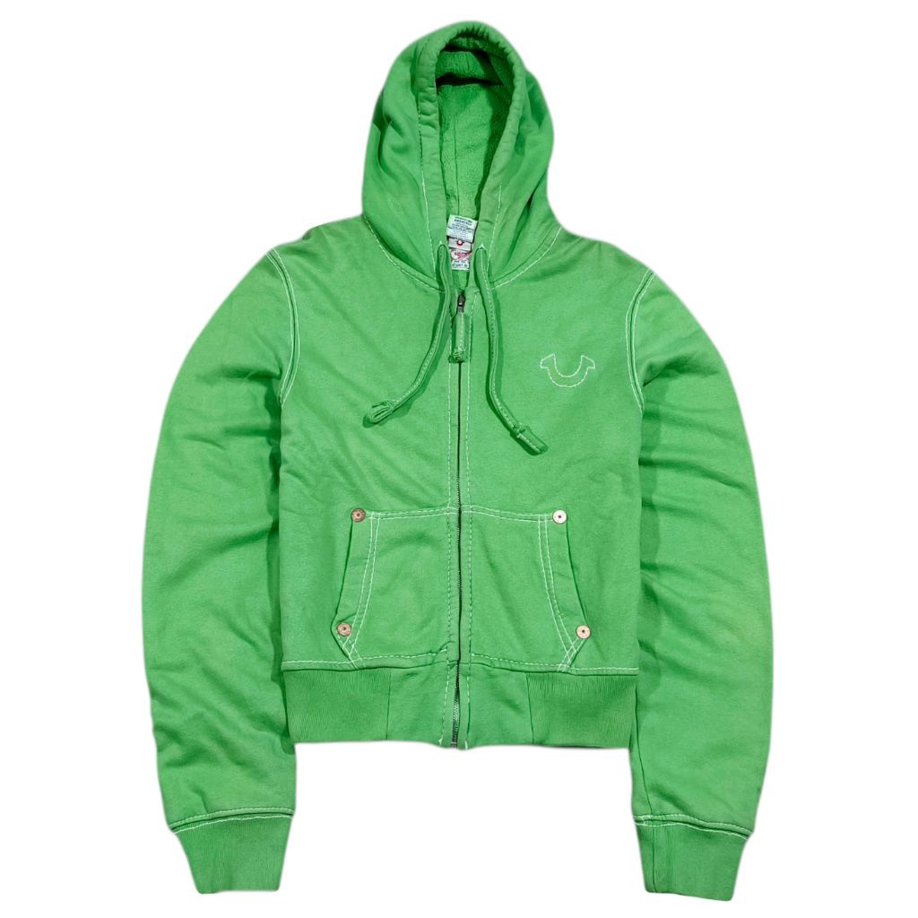 JAKET HOODIE TRUE RELIGION SECOND SIZE S