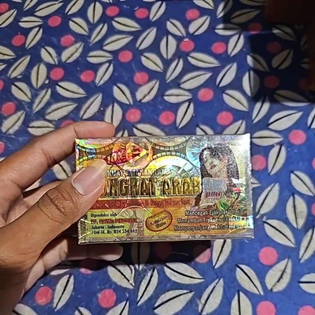 tongkat bambu emas asli arab