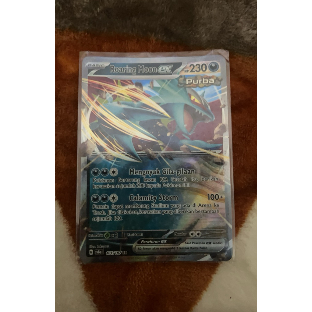 Pokemon TCG Roaring Moon Ex RR