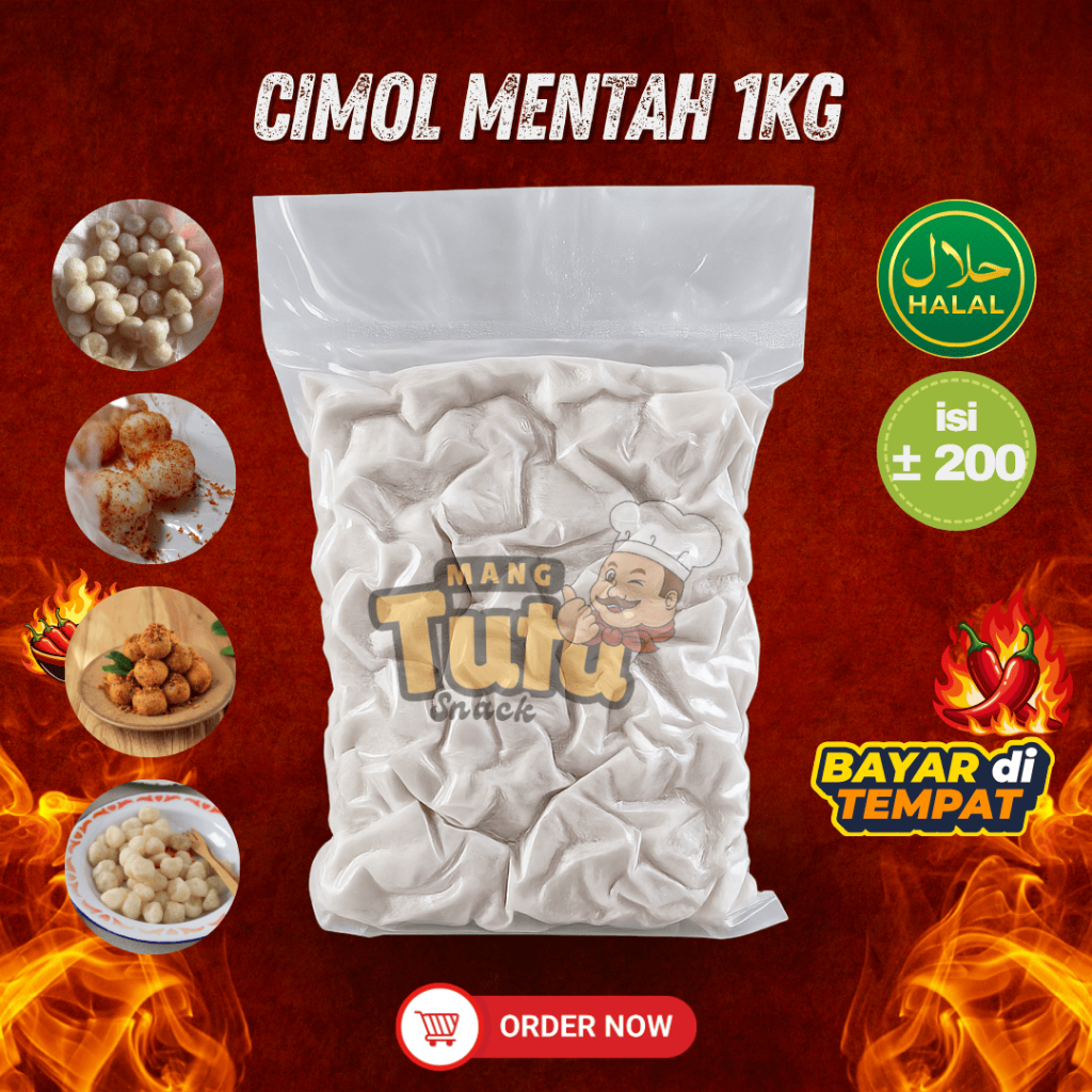 CIMOL MENTAH 1KG MURAH MERIAH AGEN CIMOL MENTAH ANTI MELEDAK KILOAN MURAH