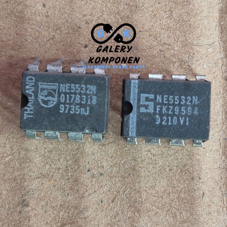 IC NE5532 PHILIPS SIGNETIS ORIGINAL  CABUTAN NE5532 NE 5532P DIP8 UPS
