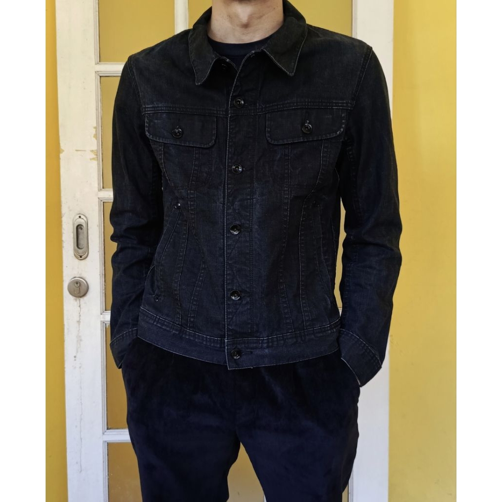 Jaket Jeans Denim UNIQLO Skinnyfit Japan