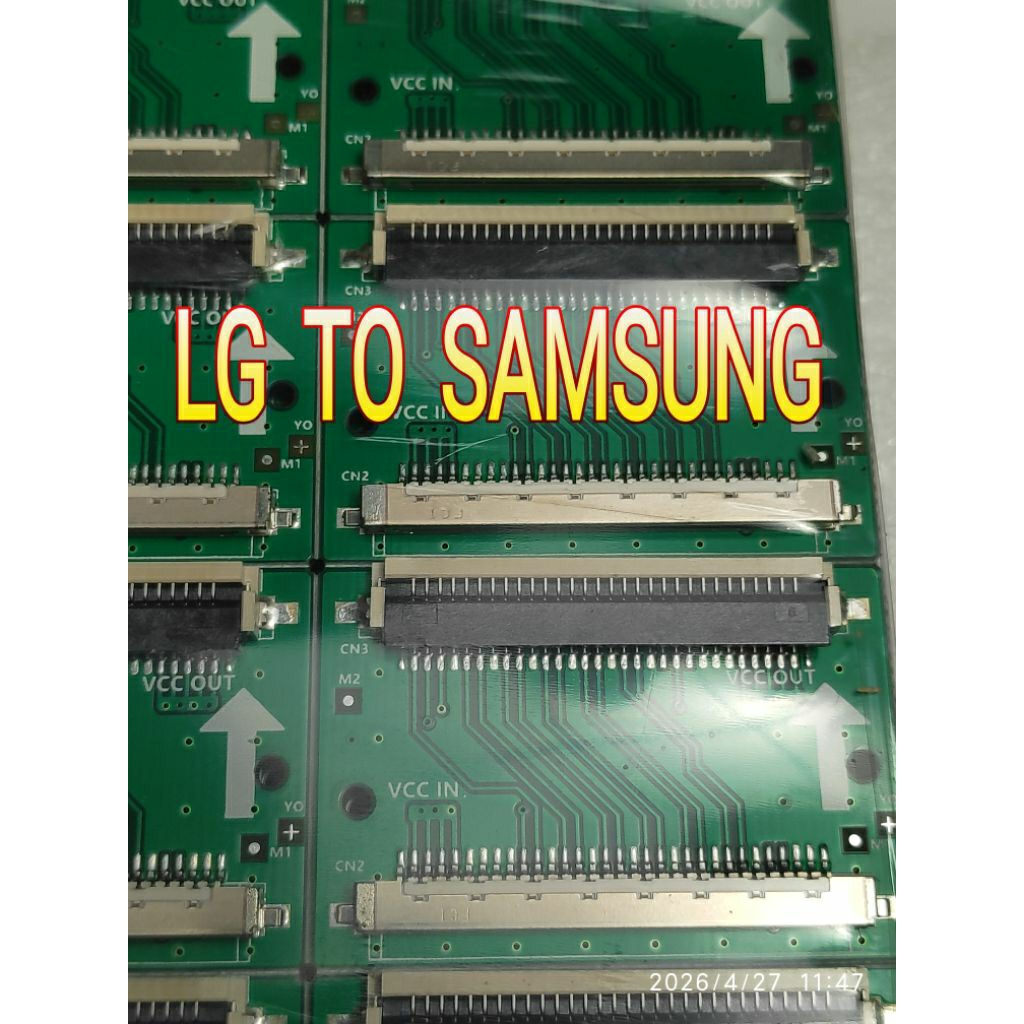 LVDS converter HD data LG ke HD data SAMSUNG 30 Pin HD to HD Konektor Konverter PFC LVDS Pengubah ja