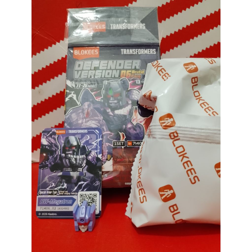 SUPER SECRET BW MEGATRON GDV06/ BLOKES TRANSFORMERS