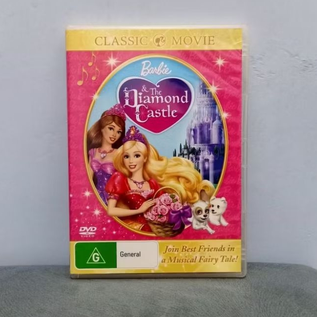 Dvd Barbie & The Diamond Castle kaset original