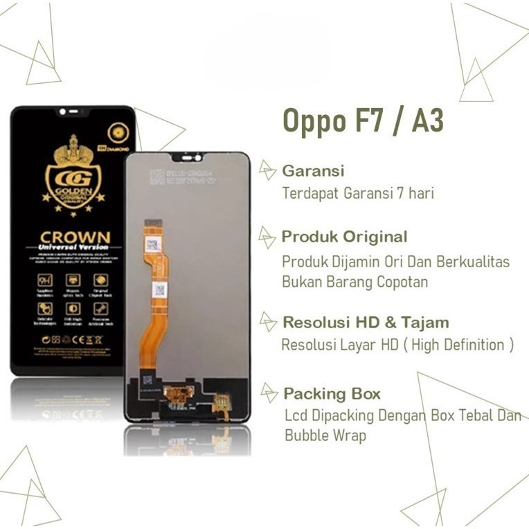 COD LCD TOUCHSCREEN OPPO F7 / A3 ORIGINAL COMPLETE FULLSET / LCD OPPO F7 / LCD OPPO A3