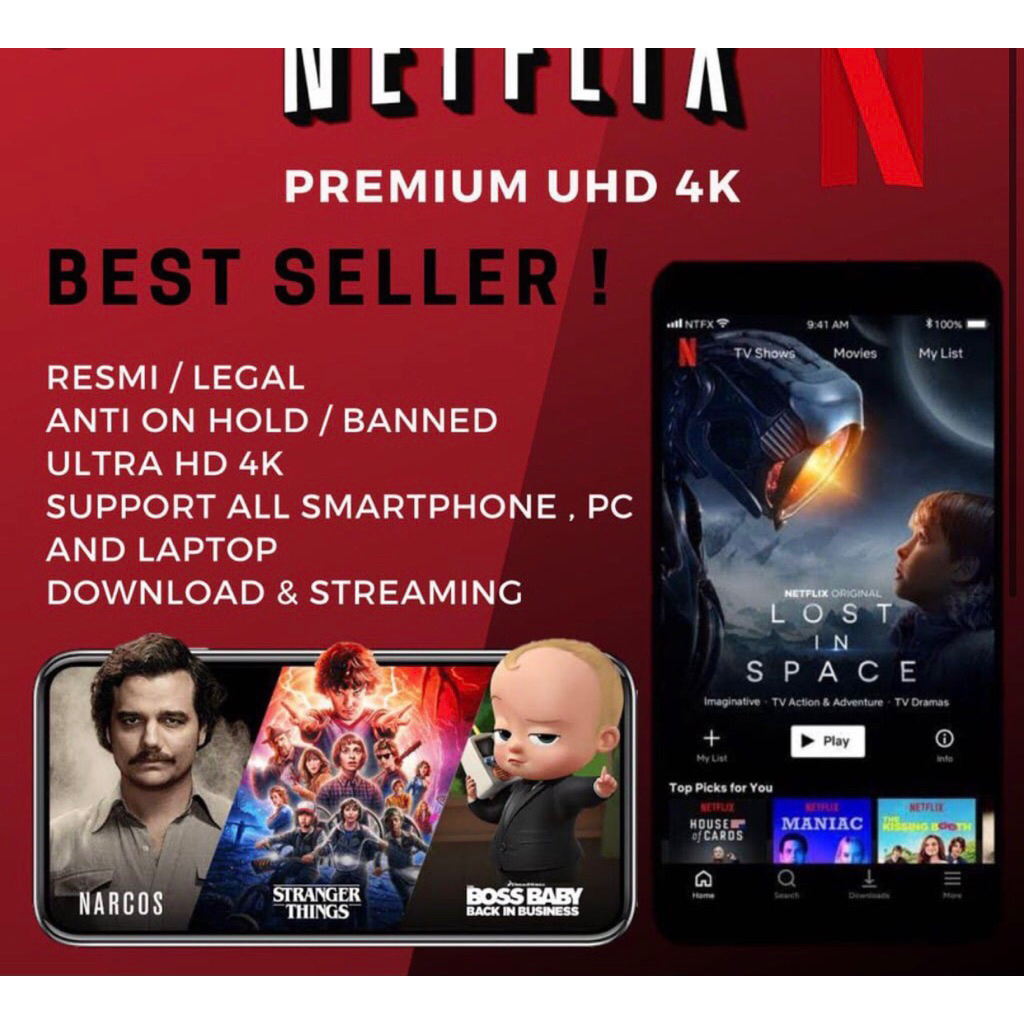 Netflix premium sharing