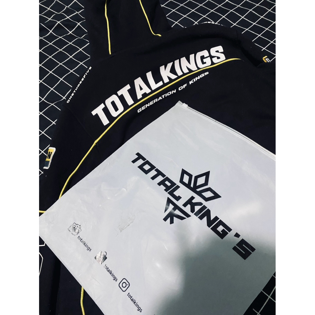 HOODIE TOTAL KINGS YELLOW