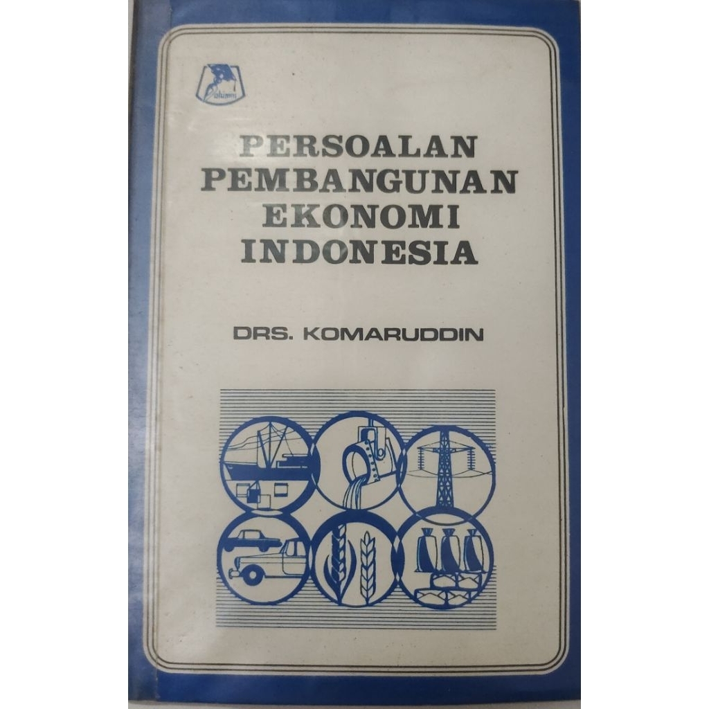 BUKU PERSOALAN PEMBANGUNAN EKONOMI INDONESIA BEKAS ORIGINAL