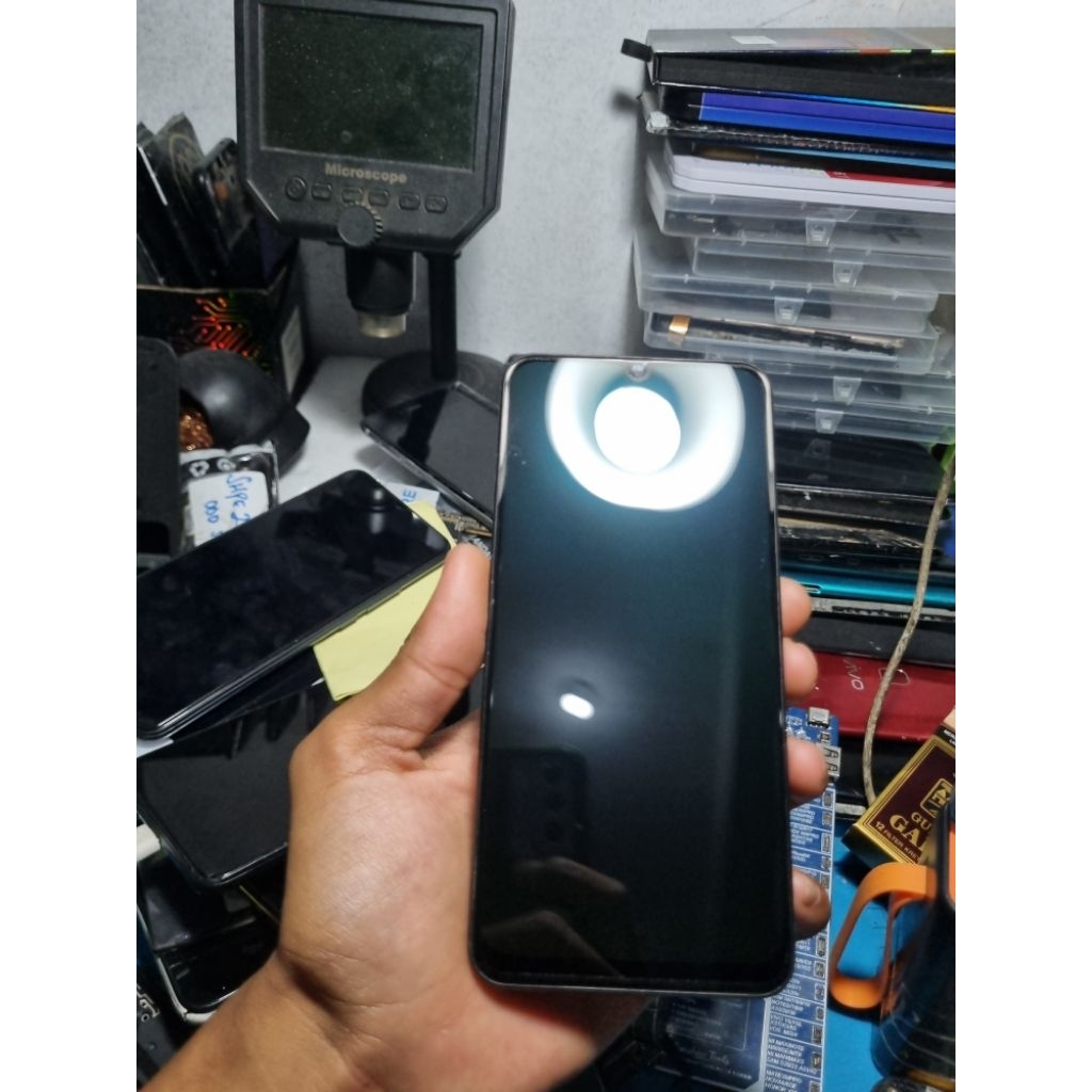 Lcd asli copotan samsung M21super Amoled