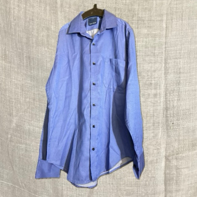 KEMEJA SLIMFIT BIRU LAUT