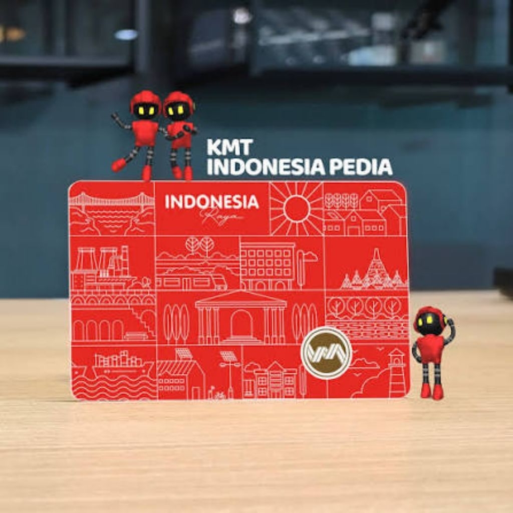 Kartu KRL comuterline RED FLAG / KAI preloved