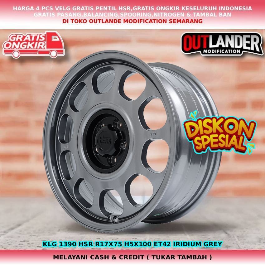 Velg Mobil Model Kaleng Ring 17 PCD 5x100 Cocok Untuk Mobil Subaru Brz| Altis| Sienta| Wish| Dll Tip