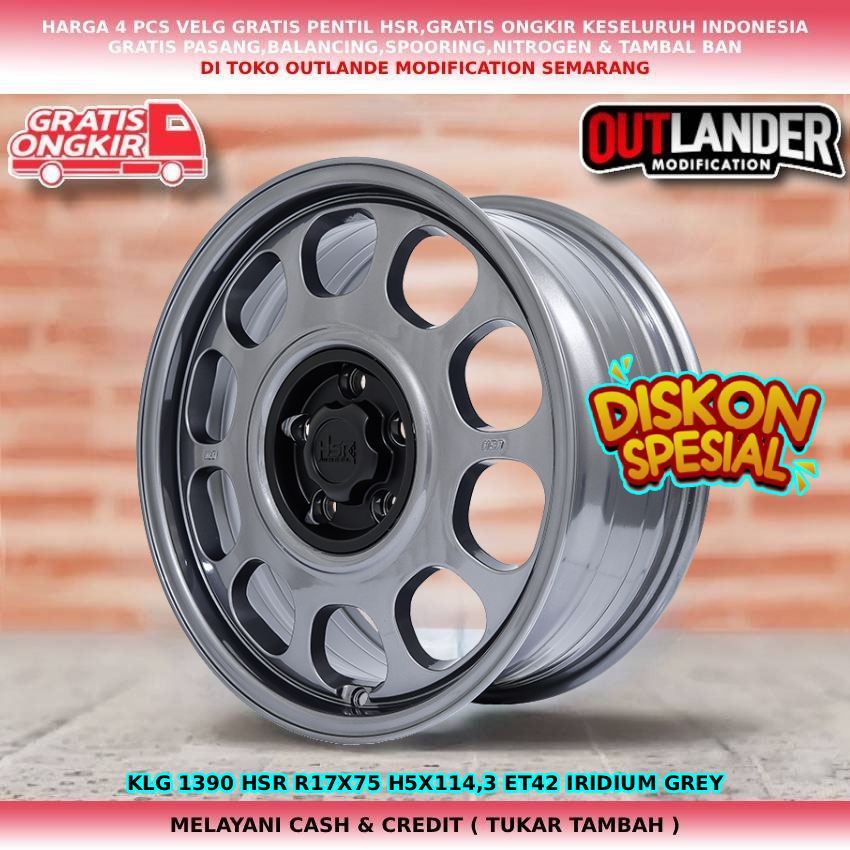 Velg Mobil Kaleng Ring 17 Pcd 5x114.3 Cocok Untuk Mobil Captiva| Innova| Brv| Crv| Camry| Accord| Ve