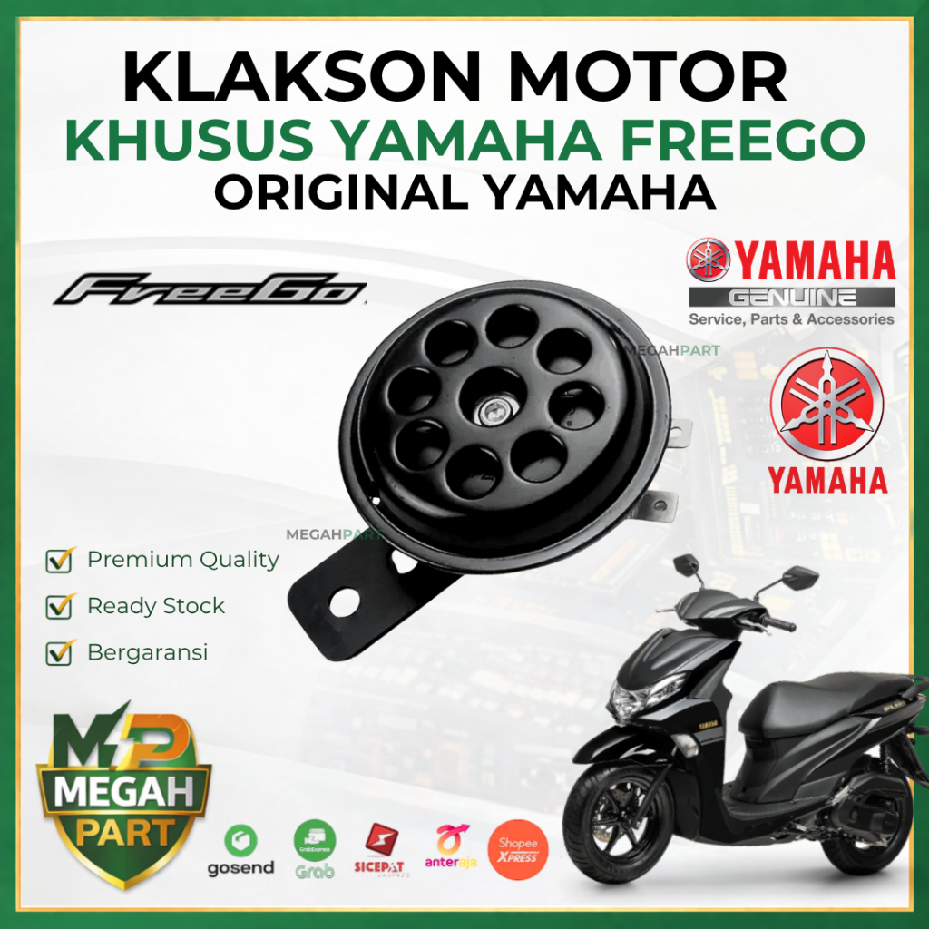 Klakson YAMAHA FREEGO - ORIGINAL YAMAHA | Klakson Motor YAMAHA FREEGO | Klakson FREEGO Original | Kl