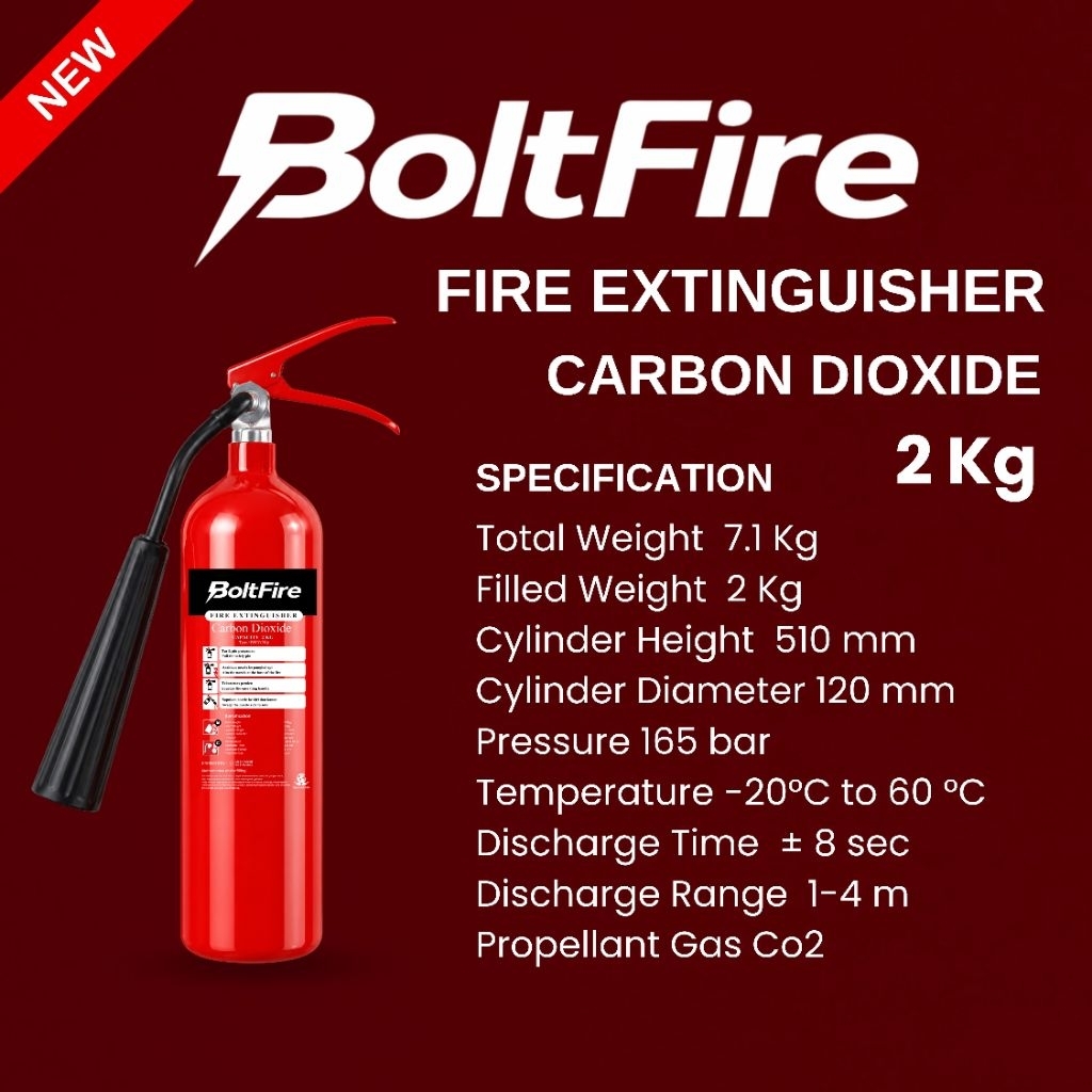 Apar Co2 2Kg Boltfire