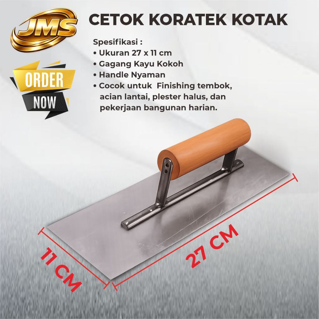 Cetok Koratek Kotak / Cetok Semen / Cetok Semen Kotak / Cetok Tukang Koratek Kotak
