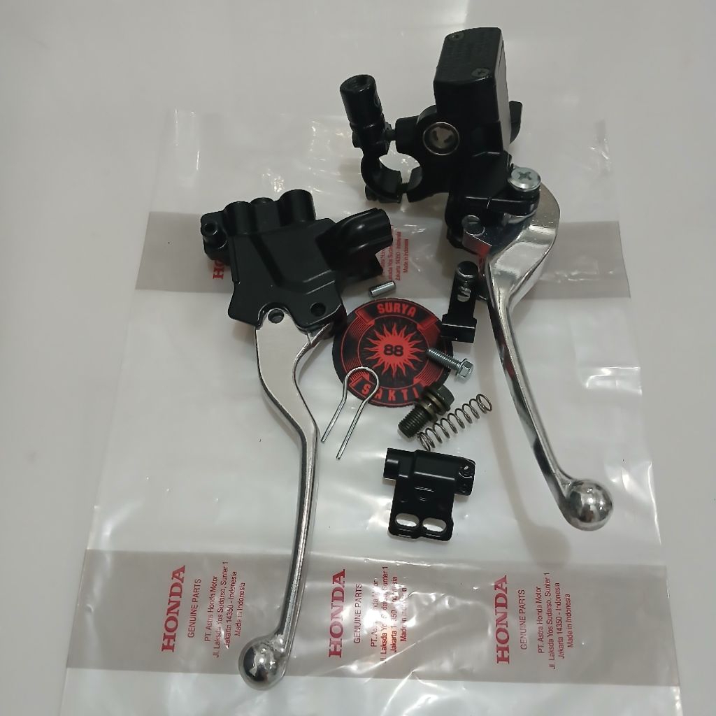 Paket Master Rem Scoopy Esp 2017-2020 Scoopy Keyless Handle Rem Kanan Kiri Dudukan Kiri Scoopy