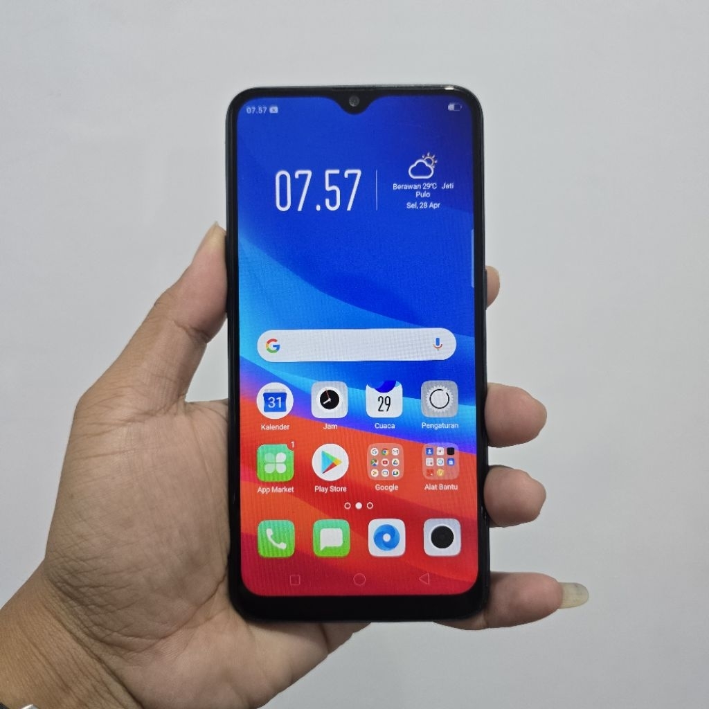 oppo a7 4/64Gb second bagus