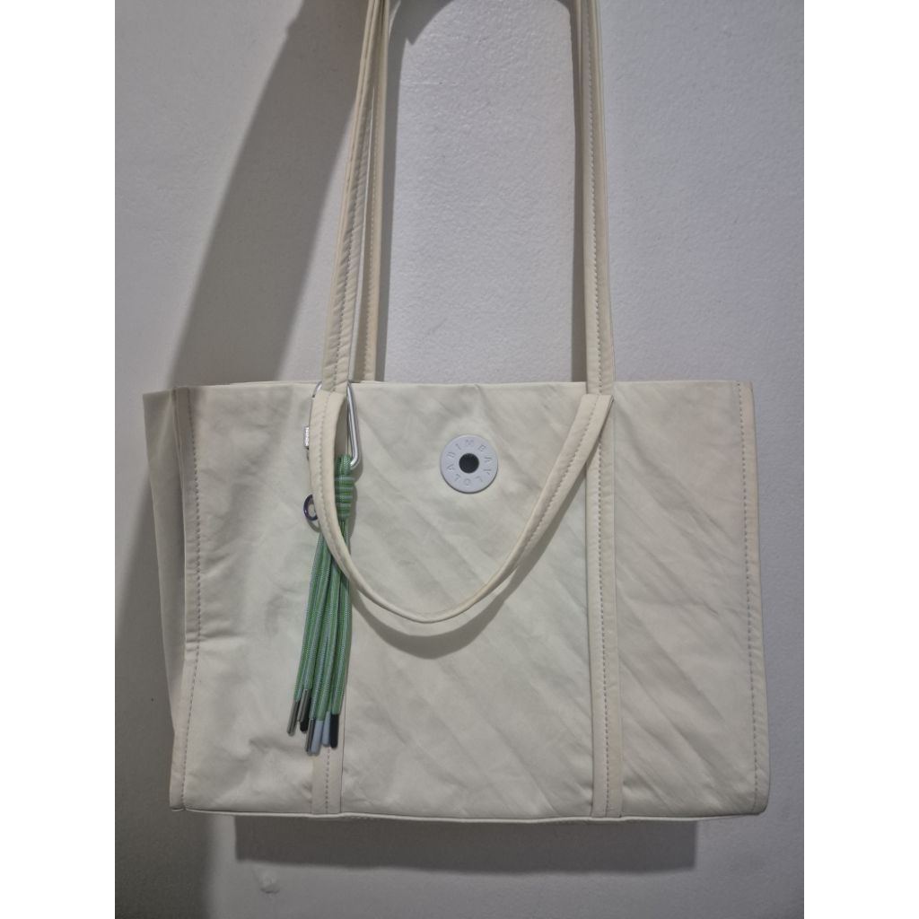 Bimba Y Lola Large Nylon Shopper Tote Bag