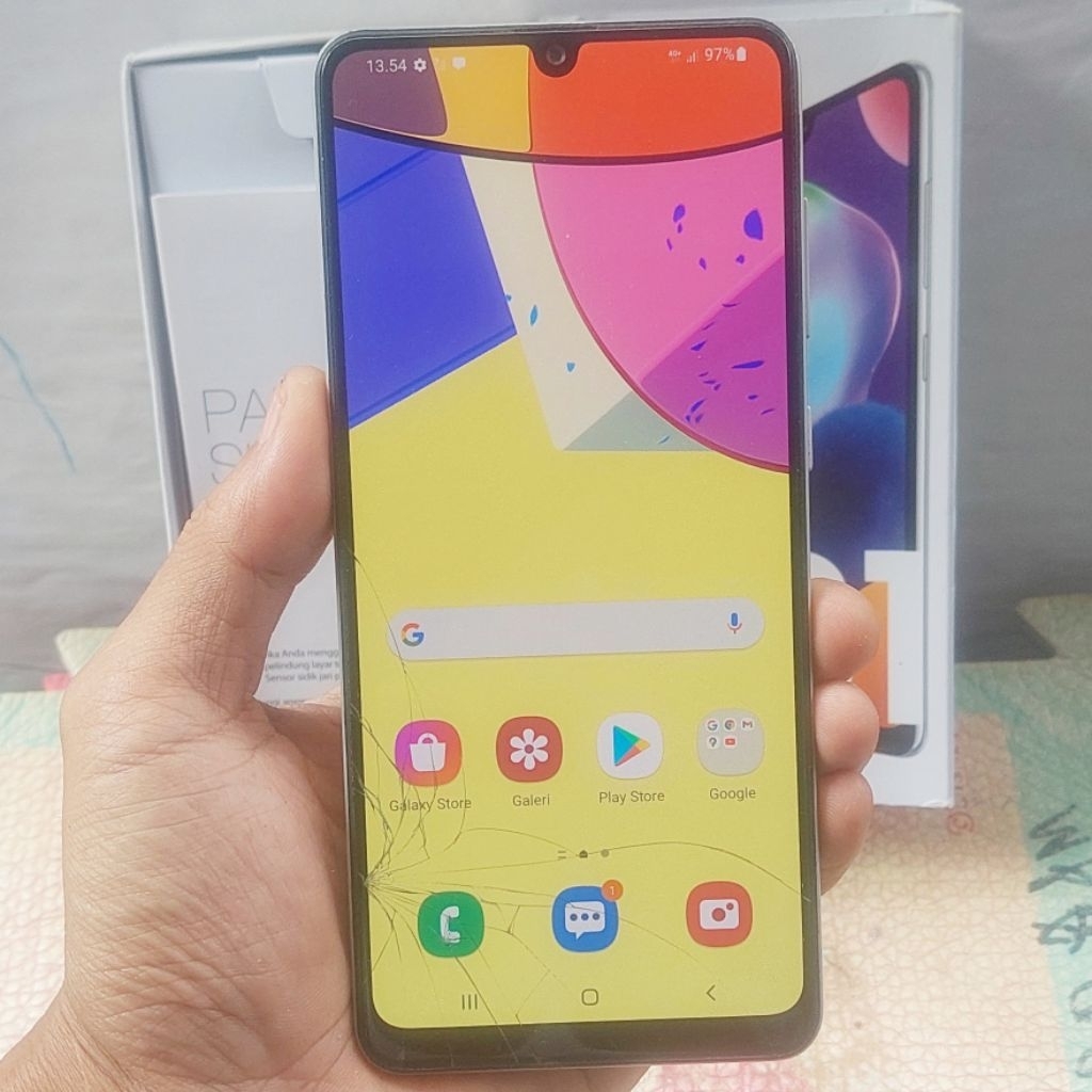 Handphone Hp Samsung Galaxy A31 Second 6/128 NFC Eks Resmi Sein Original