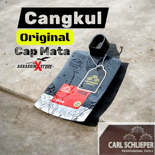 Cangkul Cap Mata 3 Carl Schlieper Asli German