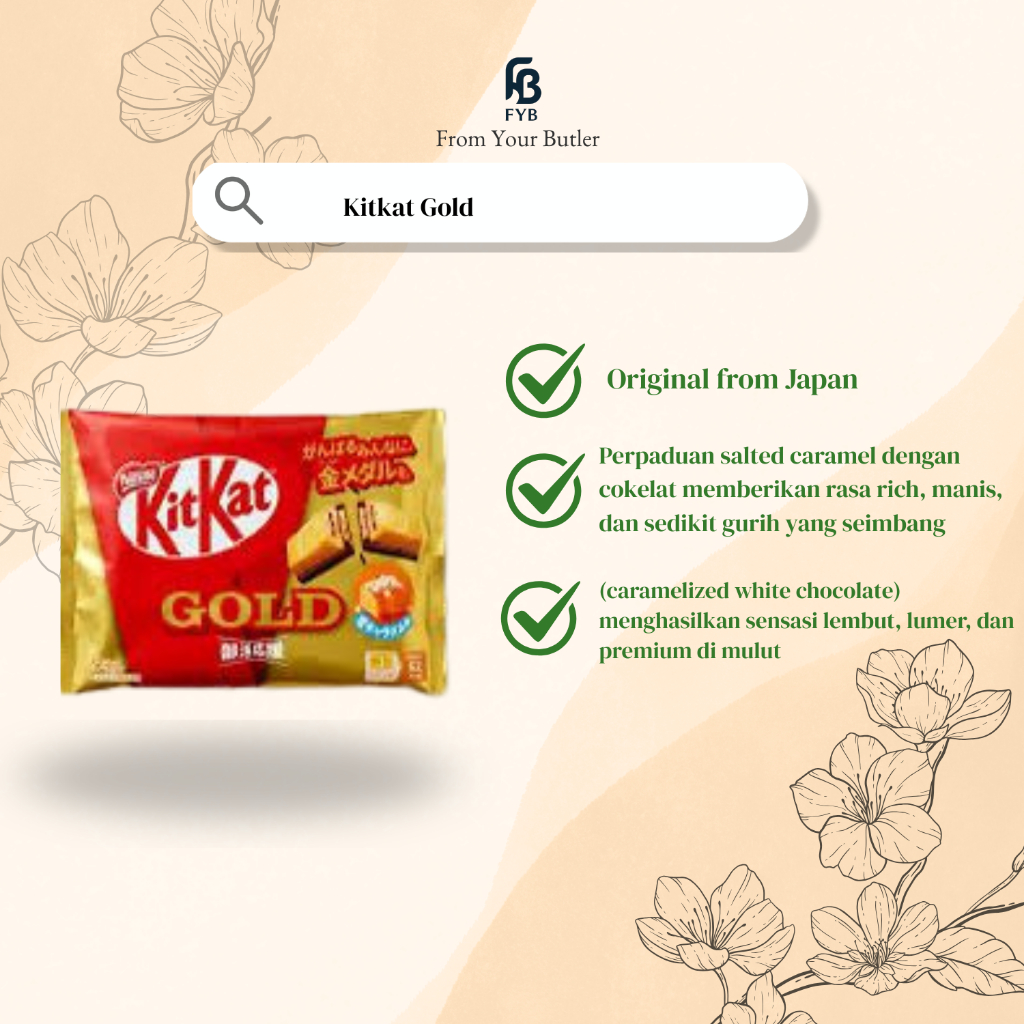 KitKat Gold Caramel Crunch – Sweet & Salty Japan Edition