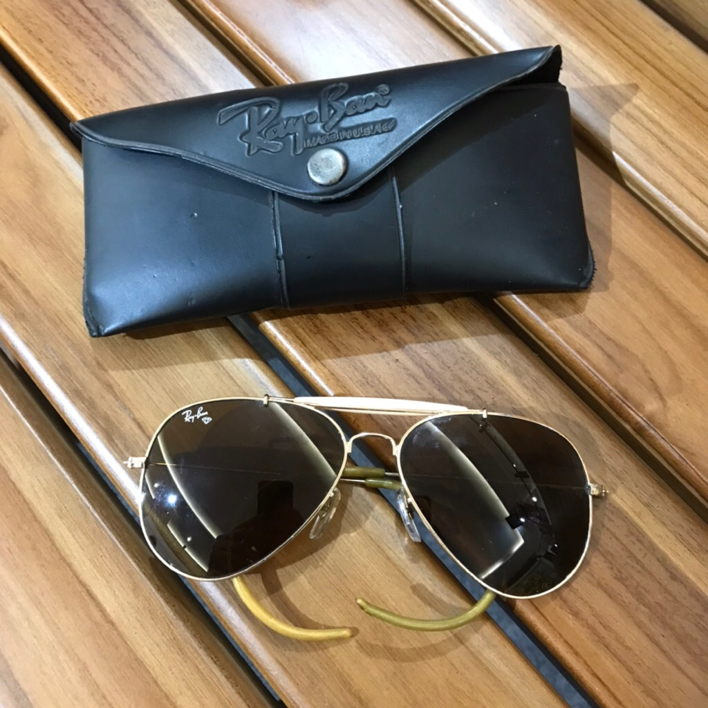 Rayban aviator Sunglasses Luxotica Made In Italy  Medium 54 size