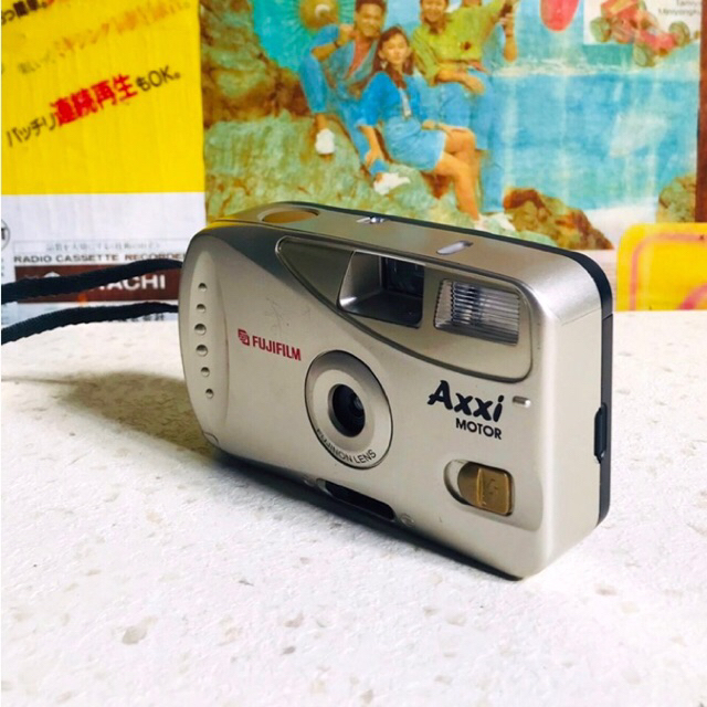 Kamera FUJIFILM AXXI Motor - Kamera Analog - Made in Japan