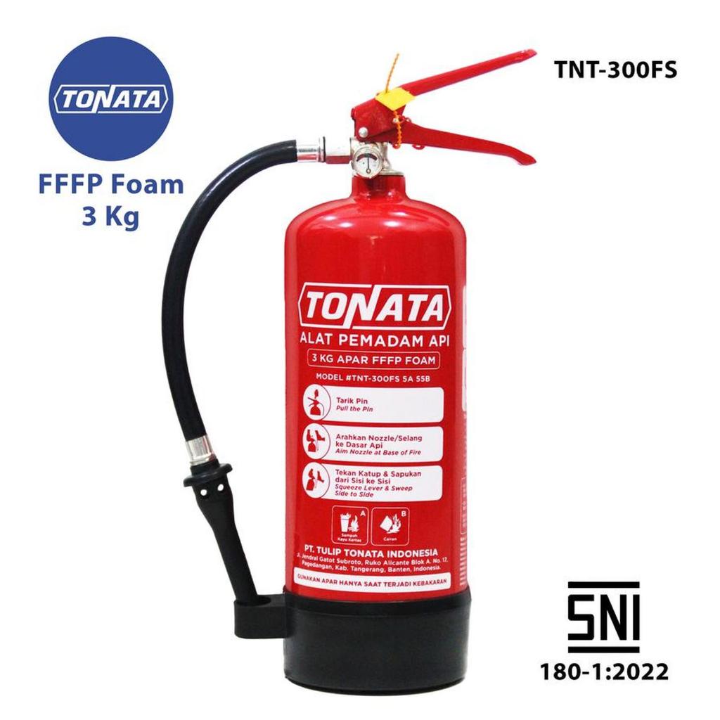 Alat Pemadam Api TONATA 3KG (SNI) / APAR AFFP FOAM 3KG
