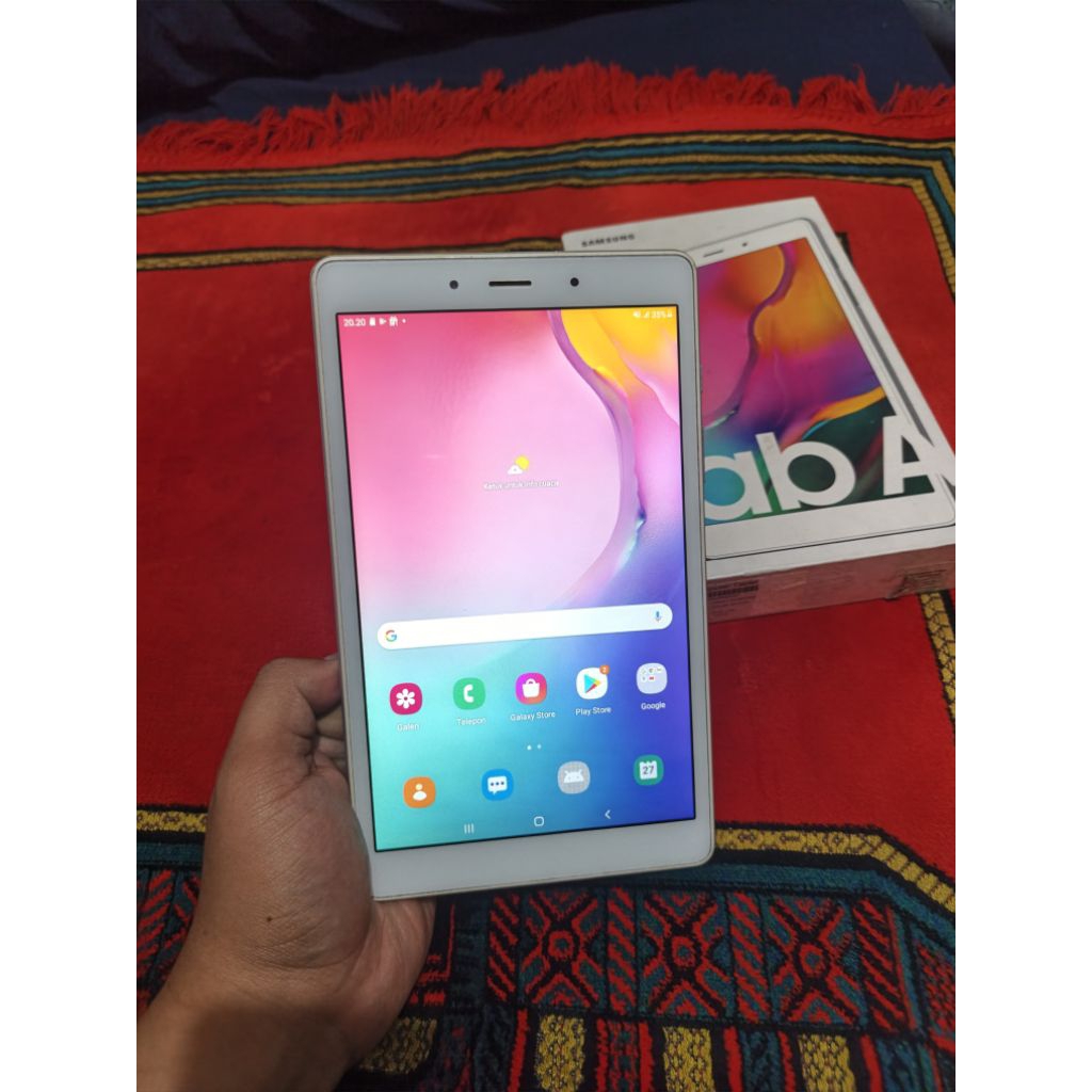 samsung tab A 2019 32gb lengkap 4G sim tablet murah garansi resmi