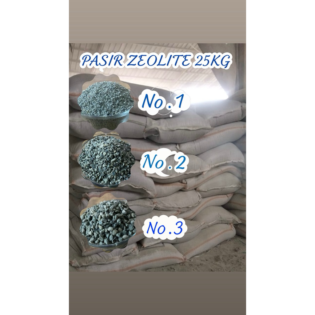 PASIR KUCING ZEOLIT 25 KG | PASIR ZEOLIT 25KG - Non Wangi, Serap Bau, Dapat Dicuci