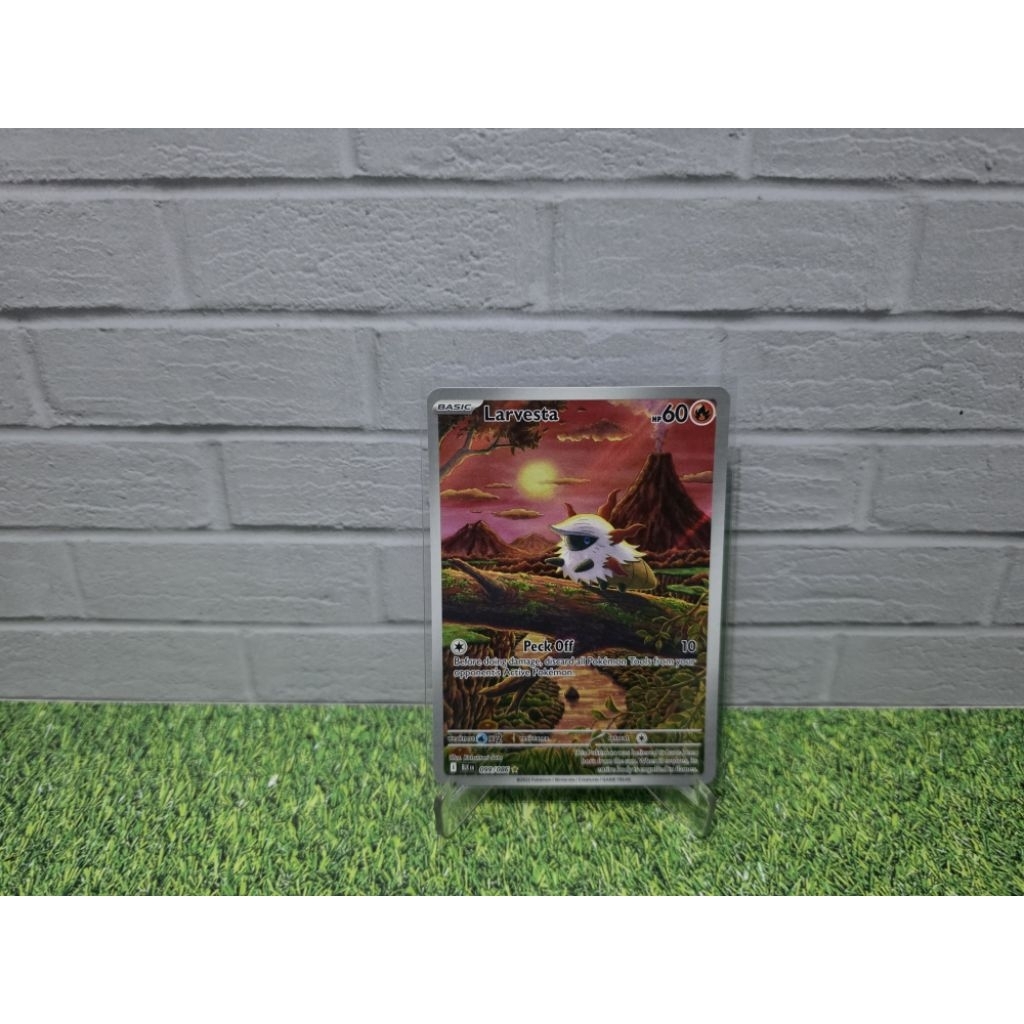 Larvesta 099/086 Illustration Rare Black Bolt